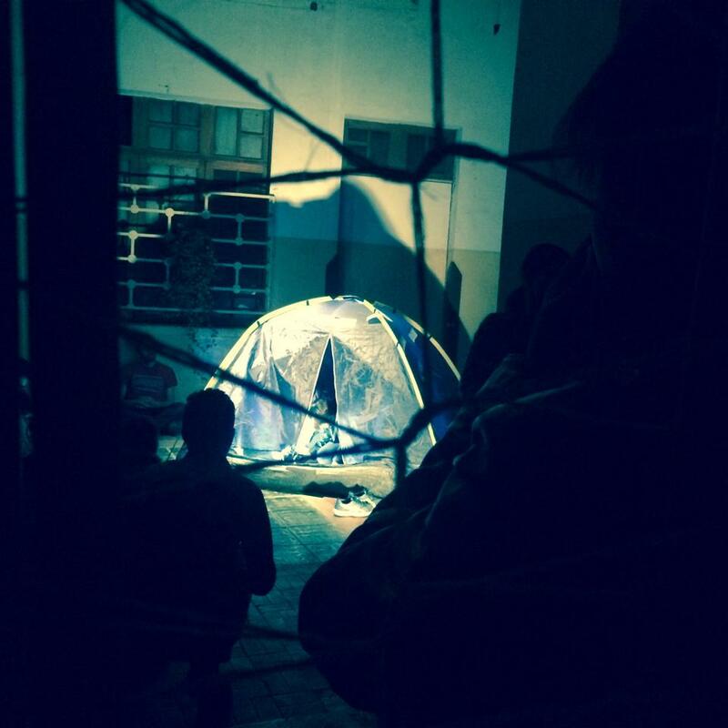 Instalación Performática - La Frontera